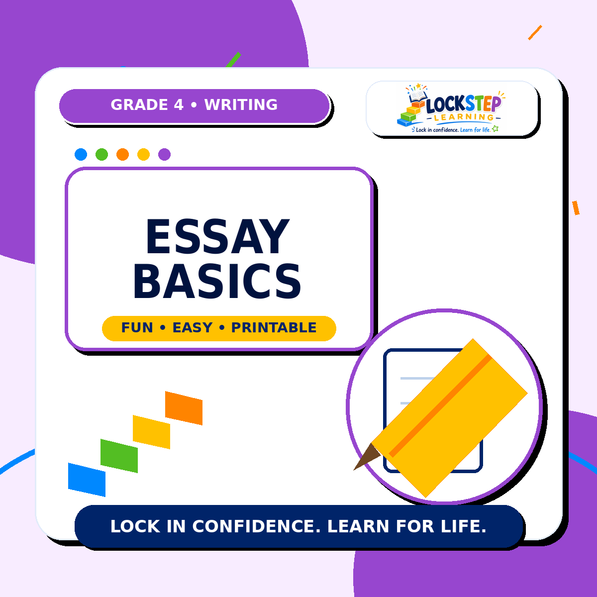 Grade 4 Essay Basics