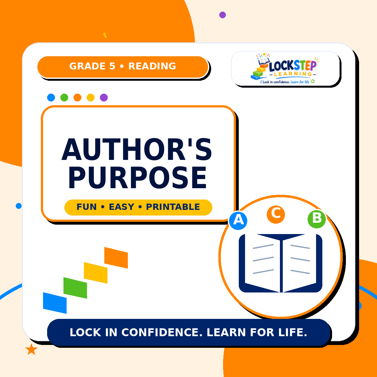 Grade 5 Author's Purpose
