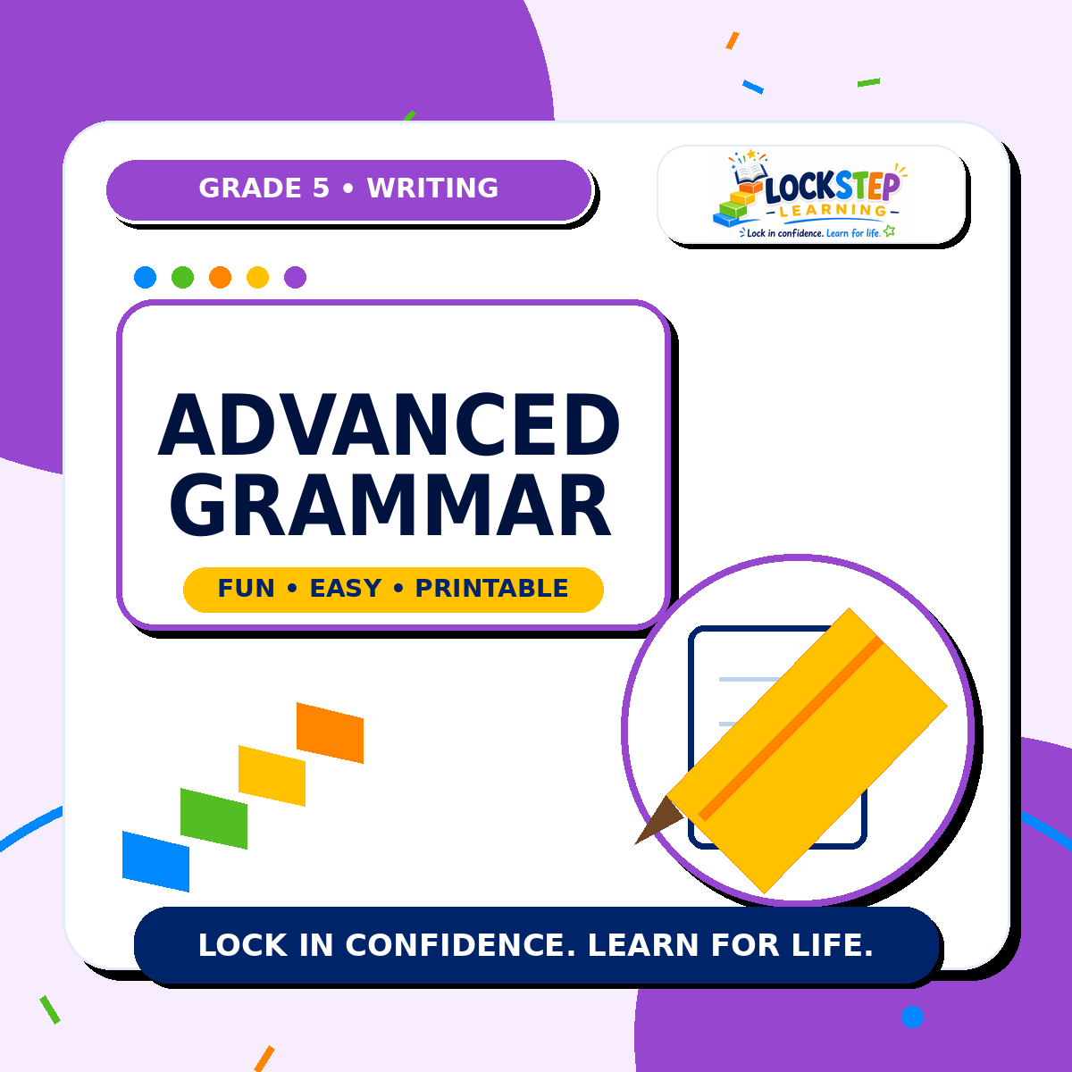 Grade 5 Advanced Grammar
