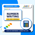 Kindergarten Number Writing